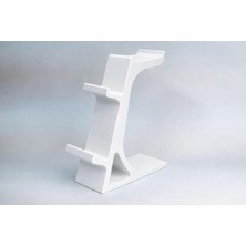 Store Leaf Creative Oyun Kulaklığı ve Kontrolcü Tutucu Stand (Beyaz)