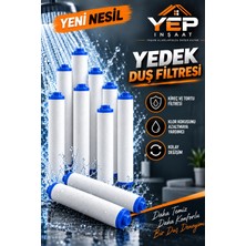 Yep İnşaat Yep Inşaat Yedek Duş Filtresi – Kireç, Tortu ve Klor Kokusunu Azaltmaya Yardımcı