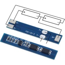 Store 2s 3A Bms Li-Ion Lip Lithium Batarya Pil 18650 Şarj Koruma Modülü
