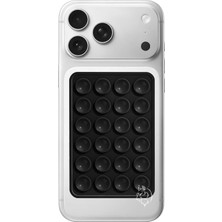 Store Silikon Vantuzlu Telefon Tutucu, Ahtapot Vakumlu Tasarım, Telefon Arkası Kılıf Tutucu, Araç ve Masa Üstü Kullanım, Tüm Cep Telefonu Modellerine Uygun (Siyah)