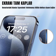 Store Apple iPhone 13/13 Pro/14 Için Tasarlanmış Premium Anti-Statik Ekran Koruyucu Uçtan Kenara Kapsama Full Kaplama Tam Koruma Dayanıklı Temperli Cam