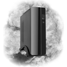 Store Frisby FC-S6020B Slim Tower Kasa, 2 x USB Port, 1 x Audio Set, Siyah