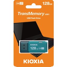 Store Transmemory U301 128GB USB Bellek – USB 3.2 Gen 1, Açık Mavi