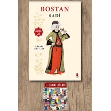 Kapı Yayınları Bostan - Günümüz Türkçesiyle Tam Metin + Sanat Kitabı