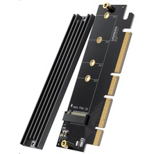Store Pcıe 4.0 X4 X8 X16 Uyumlu 64GBPS Nvme M.2 SSD Dönüştürücü Adaptör