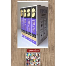 Alfa Yayınları Savaş ve Barış 1-2-3-4 (Özel Kutulu) + Sanat Kitabı