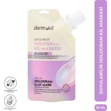 Belirtilmemiş Dermokil Soyulabili Paket Maske Hologram Kil 50 ml