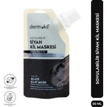 Belirtilmemiş Dermokil Soyulabili Paket Maske Siyah Kil 50 ml