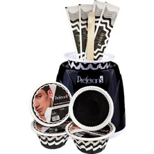Smoothly Erkeklere Özel Kalıp El Ağdası Seti, 500GR Black Ağda, Isıtıcı Makine, 5 Adet Medik