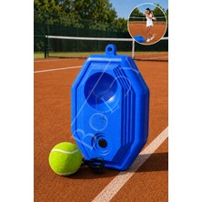 Boldy Tenis Antrenman Eğitim Seti - Öğretici Tenis Oyun Topu Seti - Elastik Tenis Eğitim Seti - Geri Dönen Lastikli Tenis Öğretici Set - Tenis Antrenman Bidonu Seti - Solo Tennis Trainer
