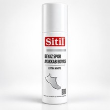 Sitil Beyaz Sneaker Beyaz Spor Ayakkabı Boyası Likit (Yenileyici) 75 ml
