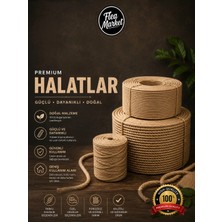 St. Morritz Hasır Ip 6 mm 100 Metre ( Jüt Halat Kendir Doğal Ip )