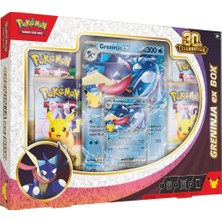 The Pokemon Company Pokémon Tcg: 30TH Celebration Greninja Ex Box - Özel Promo Kartlı ve Oversize Kartlı Set (Orijinal Lisanslı)