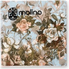 homvira 🌸 Desenli Peçete Seti 20’li | Dekoratif Kağıt Peçete | Çiçekli & Vintage & Modern Tasarımlar