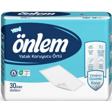Önlem Yatak Koruyucu Örtü 60*90 cm (Iç Adet 30 Adet)