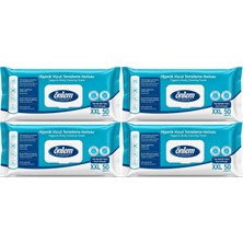 Önlem Hijyenik Vücut Temizleme Islak Mendil Havlu 200 Yaprak (Ebat Xxl) (4pk*50)