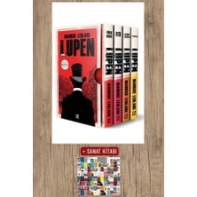 Dokuz Yayınları Arsen Lüpen Kutulu Kırmızı Set - 4 Kitap Takım + Sanat Kitabı