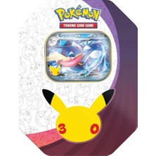 The Pokemon Company Pokémon Tcg: 30TH Celebration Tin Box - Greninja Ex Promo Kartlı Metal Koleksiyon Kutusu (Orijinal Lisanslı)