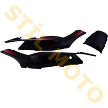 Moto Life N Coffee CBF 150 SELE ALTI SAĞ SOL GRENAJ TK [ SİYAH ] (54104)