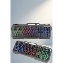 Meks Rgb Işıklı Q Klavye ve Mouse Seti Kablolu 1 Adet
