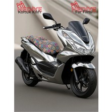 Gogo Premium Honda Pcx 2021 - 2024 Uyumlu Grenaj Komple Kaporta Seti Nikel
