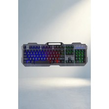 Meks Rgb Işıklı Q Klavye ve Mouse Seti Ergonomik Tasarım