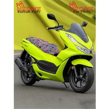 Gogo Premium Honda Pcx 2021 - 2024 Uyumlu Grenaj Komple Kaporta Seti Florasan Sarı