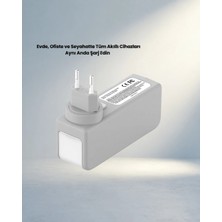 Meks Zamanlayıcı Fonksiyonlu Hızlı Şarj Adaptörü 30W Type-C