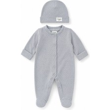 Ciorre Cıorre Bebek Takımı Mini Blue Dots Örme 0-3 Ay