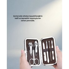 Meks Kişisel Bakım Seti Dayanıklı Çelik 7 Parça