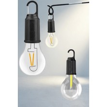 Meks Retro Tasarımlı Taşınabilir LED Lamba 1 Adet Kamp Için