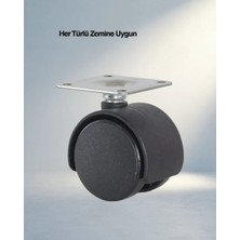 Meks Kilitsiz Tekli 6 cm Masa ve Sehpa Için