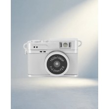 Meks Retro Tasarımlı Kompakt Mini Kamera 128GB Hafıza 1080P Video