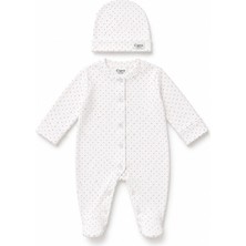 Ciorre Cıorre Bebek Takımı Mini Pink Dots Örme 0-3 Ay