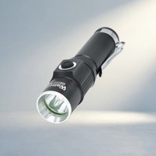 Meks Taşınabilir Şarjlı Mini LED Fener Profesyonel