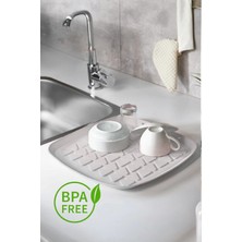 St. Morritz Silikon Lavabo Halısı - Bulaşık Matı – Lavabo Halısı - Buzluk Matı - Yüksek Kaliteli Silikon Malzeme