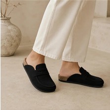 Dadwolf Naples Wrapped 1029675 Loafer Terlik Mantar Taban Hafif Kaymaz Rahat Arkası Açık Günlük Makosen