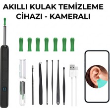 Poebgo Familys Akıllı Kulak Temizleme Cihazı - Kameralı - Wifi ve Mobil Uygulama Uyumlu