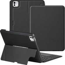 Teknosepetim Samsung S10 Fe Plus ile Uyumlu Standlı Bluetooth Ayrılabilen Klavyeli Tablet Kılıfı Premium Kalem Bölmeli