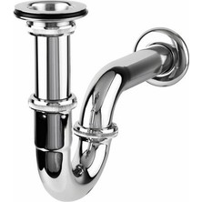 İz Yapı Komple Krom Lavabo Sifonu Pat Pat