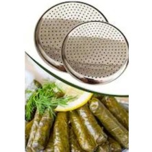 St. Morritz Sarma Dolma Tencere Kapağı Yapışmayı Önleyici Yaprak Sarma Pişirme Aparatı (2 Adet 22CM 24CM)