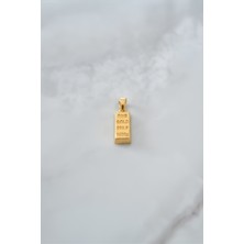Esetyıldız Kuyumculuk 14 Ayar 1 Gram Külçe Altın Model Kolye Ucu