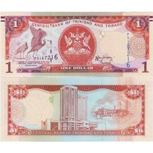 Banknoting Trinidad ve Tobago 1 Dolar 2006 Çil.