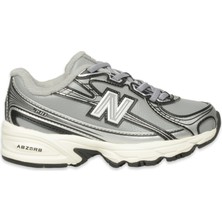 New Balance P740 Nb Lifestyle Pre-School Shoes Gri Kız Çocuk Spor Ayakkabı