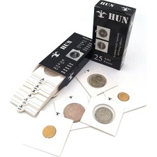 Hun Marka 30MM Kendinden Yapışkanlı Beyaz Karton Kapama (25'li Paket)