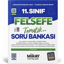 Miray Yayınları Miray 11. Sınıf Felsefe Tematik Soru Bankası (2026-2027)