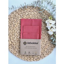 St. Morritz Balmumu Tekrar Kullanılabilen Gıda Saklama Bezi(Balmumlu)3'lü Kırmızı SET(20X20/30X30/40X40CM)