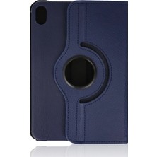 TeknoKapsül iPad Mini 6 Kılıf 360 Tablet Deri Kılıf - Lacivert