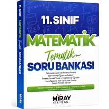 Miray Yayınları Miray 11. Sınıf Matematik Tematik Soru Bankası (2026-2027)