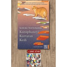 Athica Yayınları Kütüphaneyi Kurtaran Kedi + Sanat Kitabı